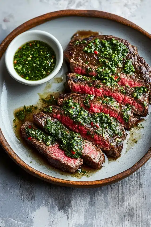Chimichurri Steak EpicureanNest chimichurri-steak-epicureannest