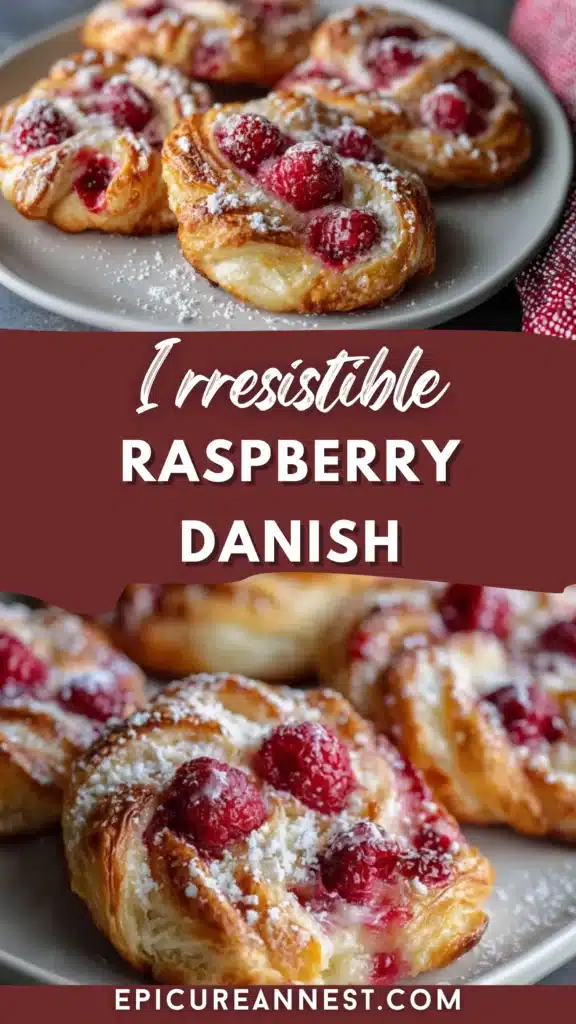 Mini Raspberry Danishes Raspberry Danish - EpicureanNest