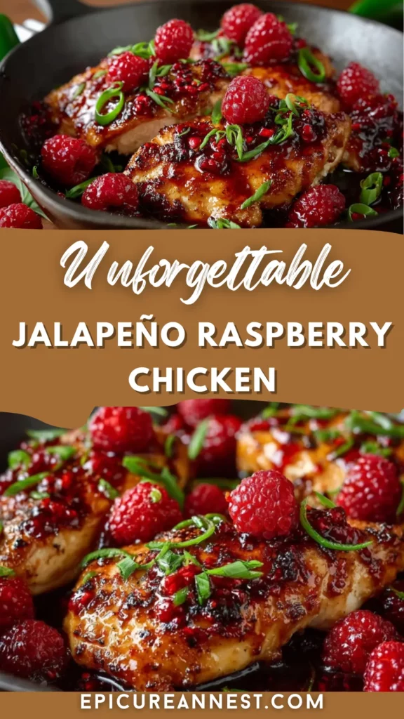 Roasted Raspberry Chicken Jalapeño Raspberry Chicken: A Sweet and Spicy Story Worth Sharing ...
